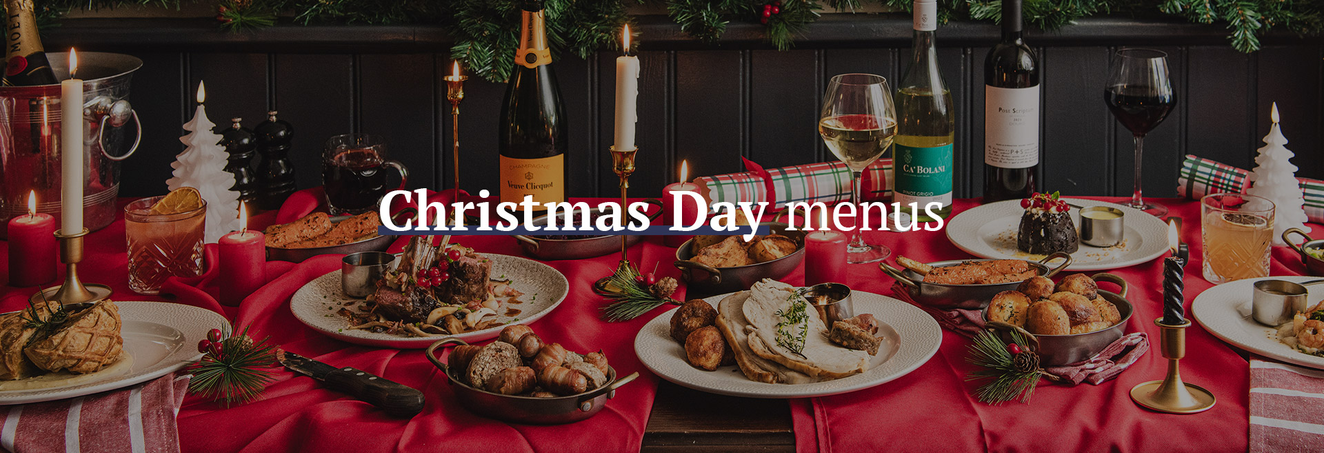 Christmas Day Menu at The King Harry