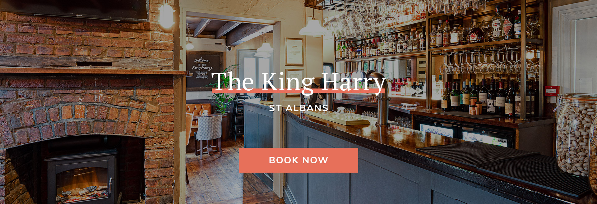 Come down to your local pub at The King Harry in St Albans