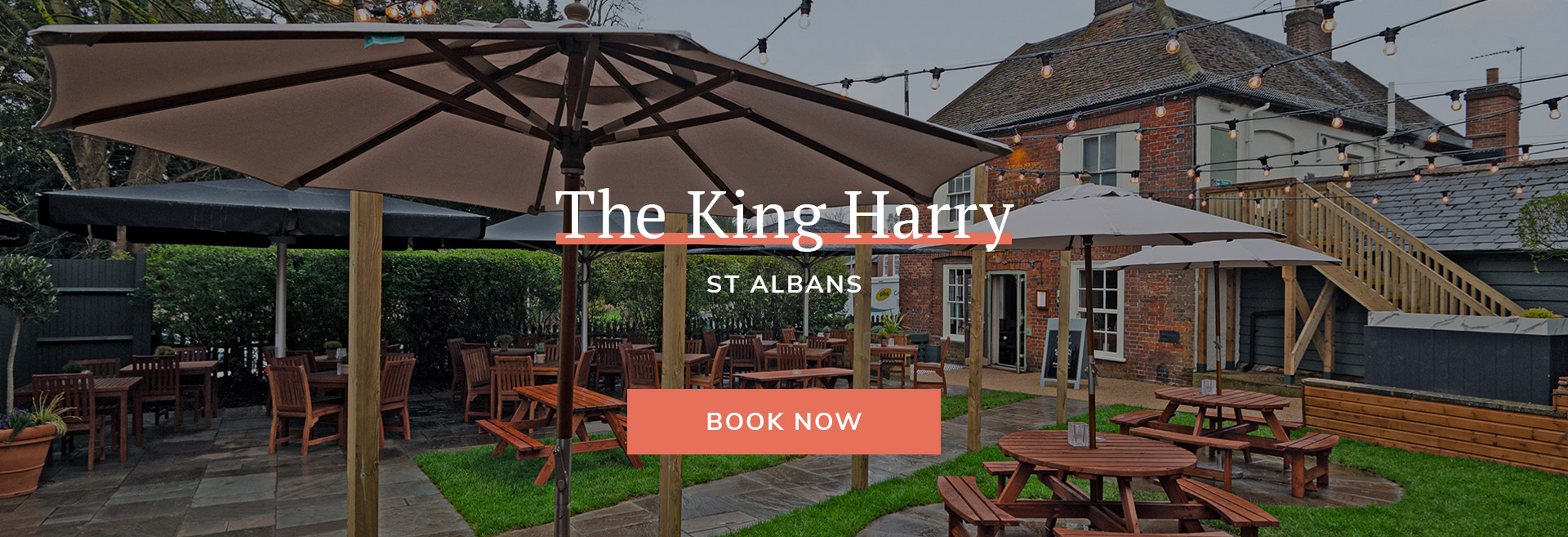 Join us at The King Harry in St Albans for delicious pub food